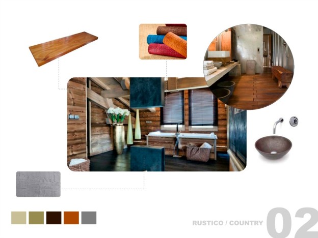 Baños con estilo - Revestida