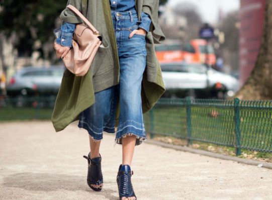 Cropped Flare Jeans - Revestida