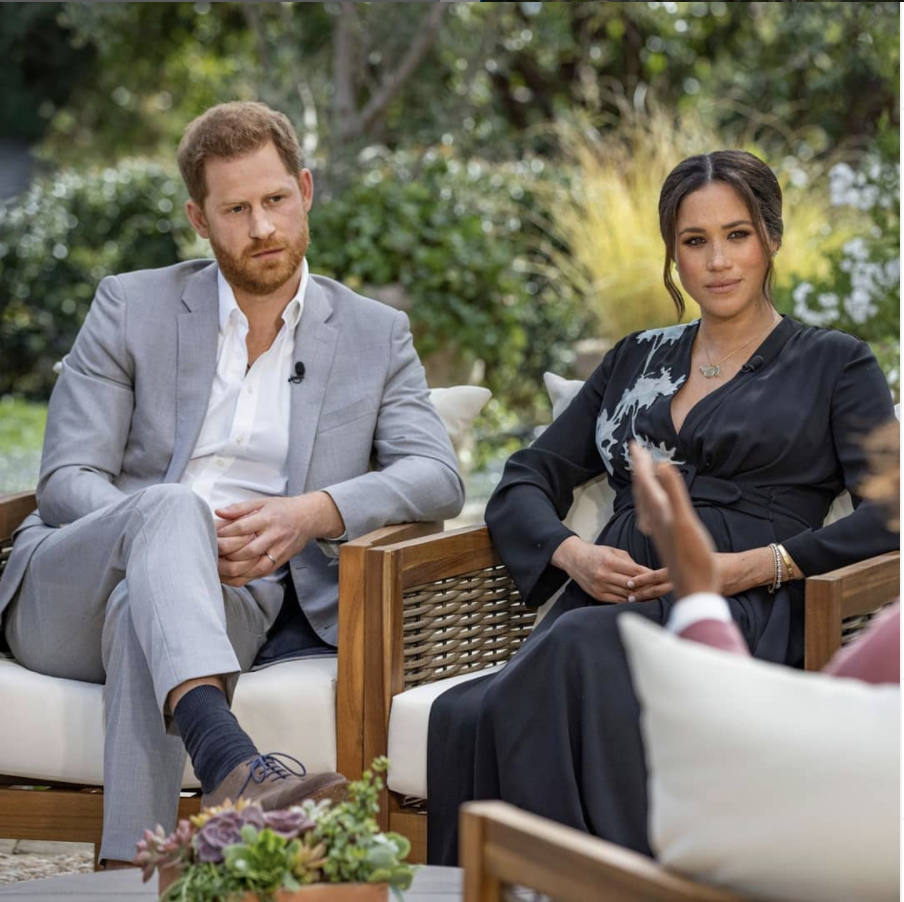 Meghan Markle Príncipe Harry Oprah CBS Realeza Inglaterra Reina Isabel Elizabeth