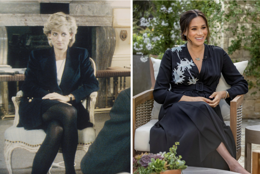diana mehgan markle harry oprah