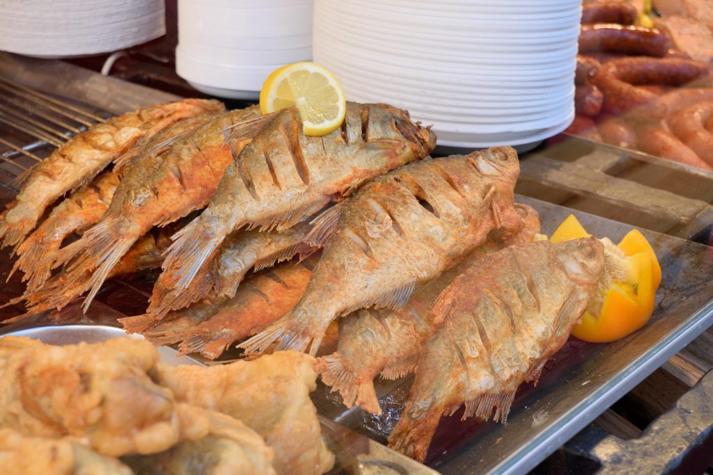 pescado frito en playas dominicanas