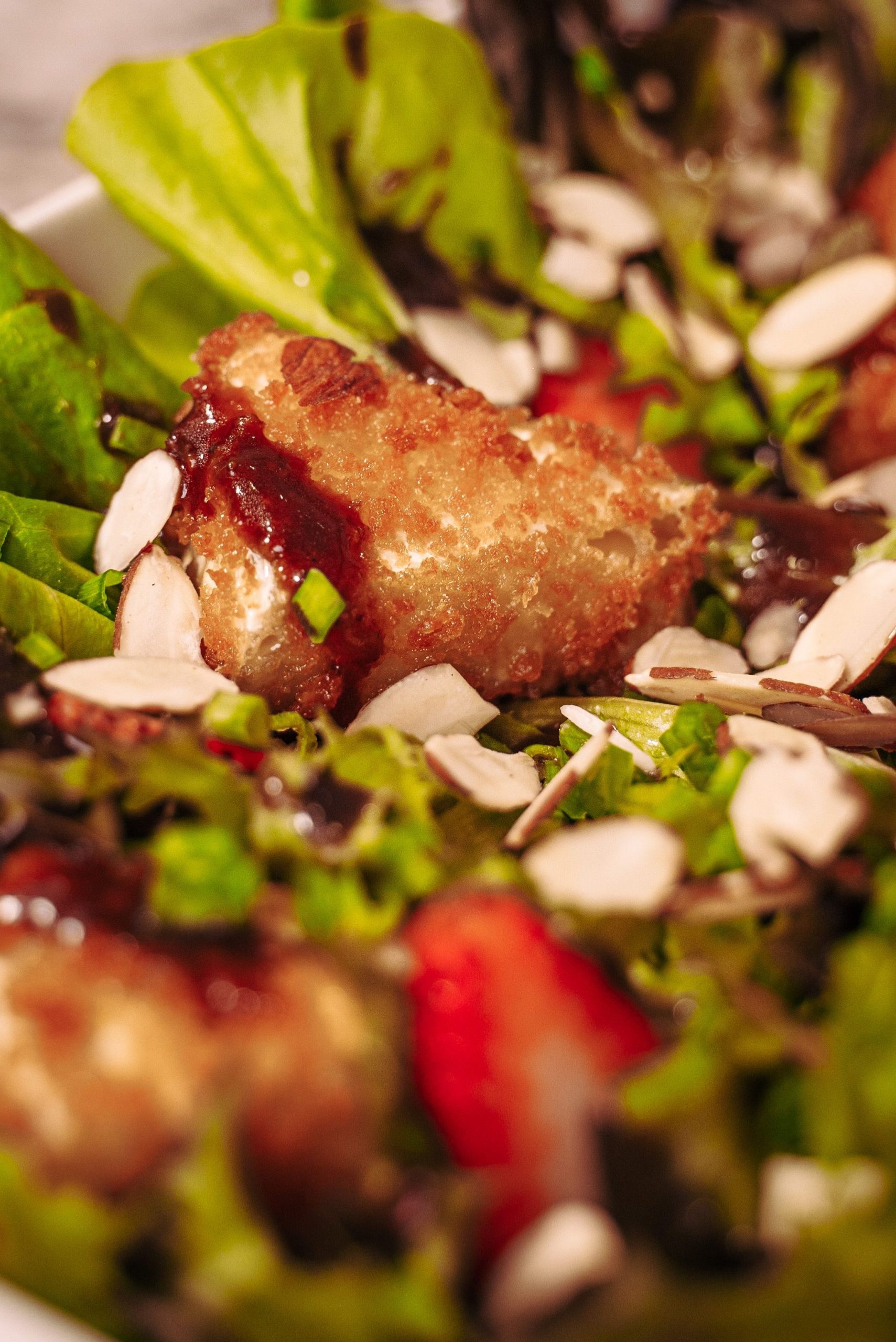 ensalada camembert