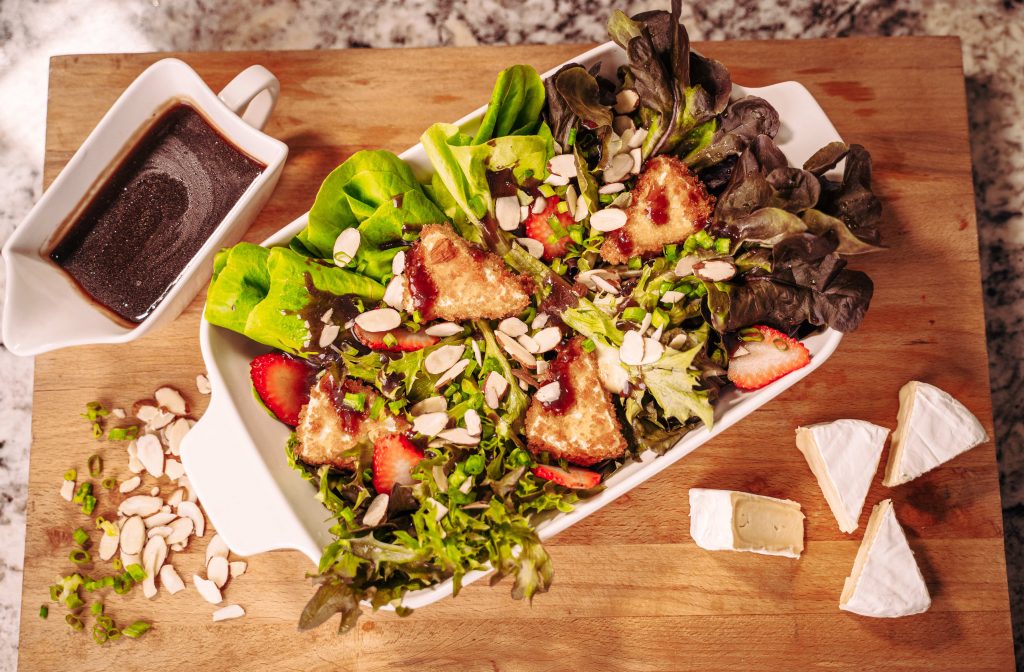 ensalada camembert