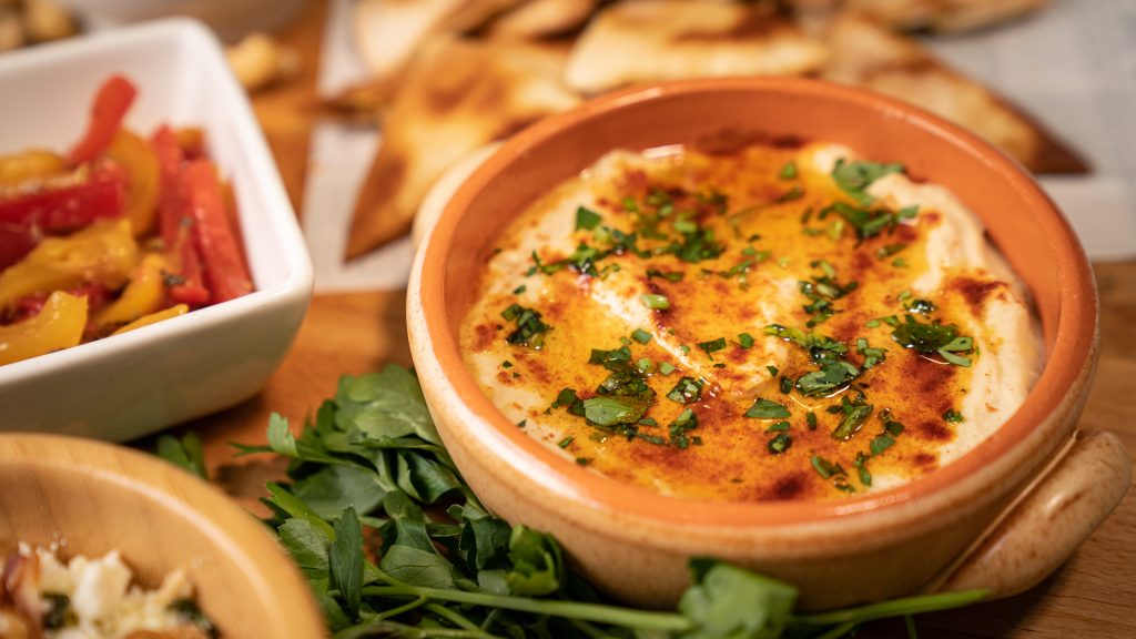 antipastos para mamá: hummus