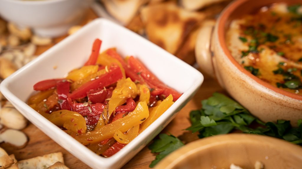 antipastos para mamá: peperonata