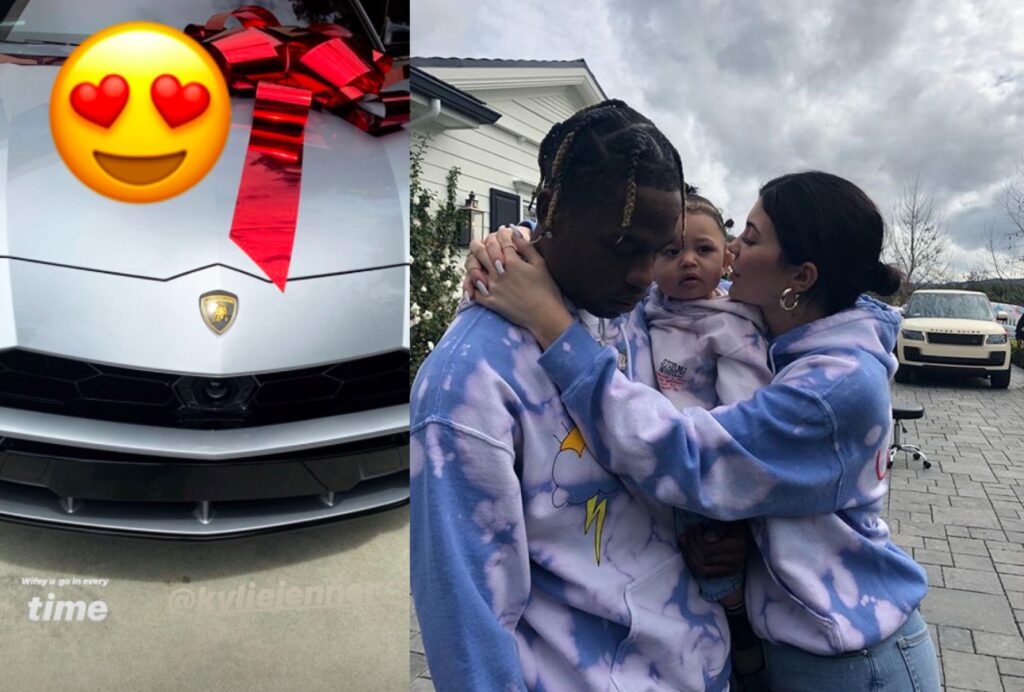 regalos de lujo para papá, Lamborghini Urus, Travis Scott