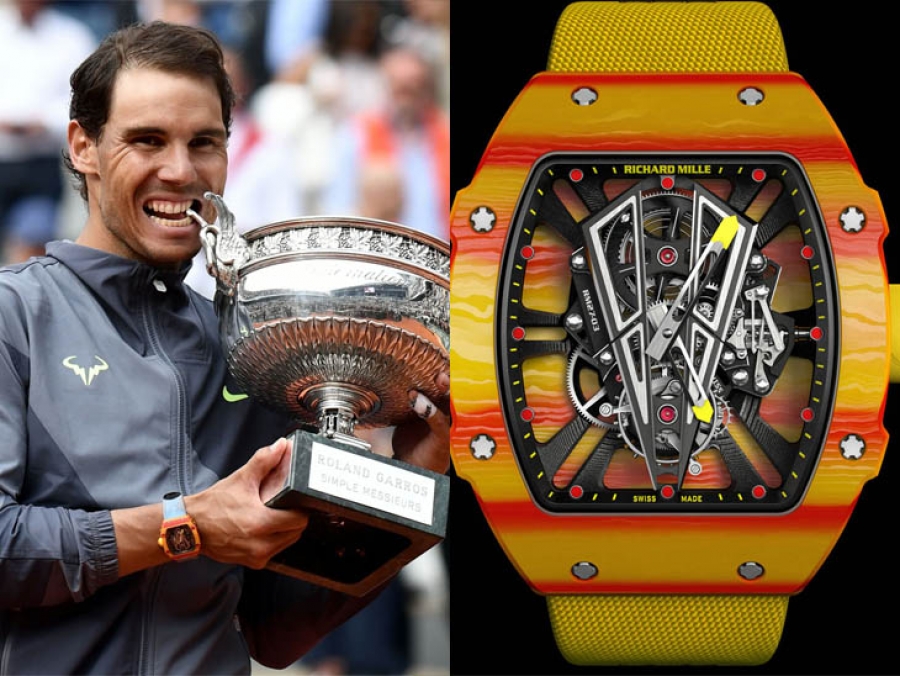 regalos de lujo para papá, Richard Mille, Rafael Nadal
