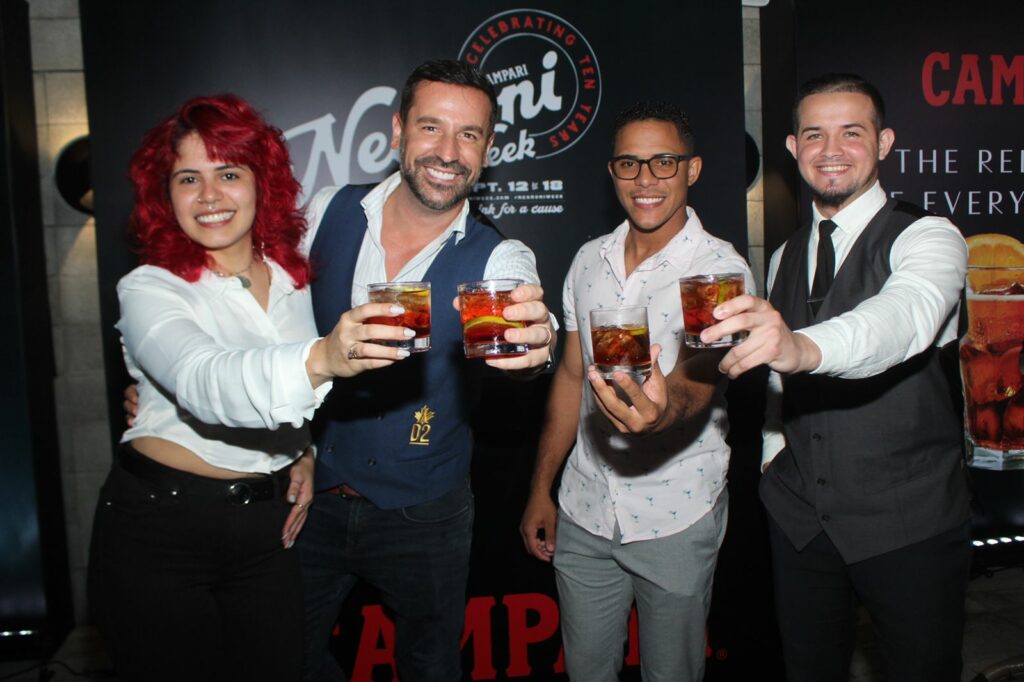 Cristina Torrealba, Roque del Rio, Yordin Villalone y Moisés Mogollón